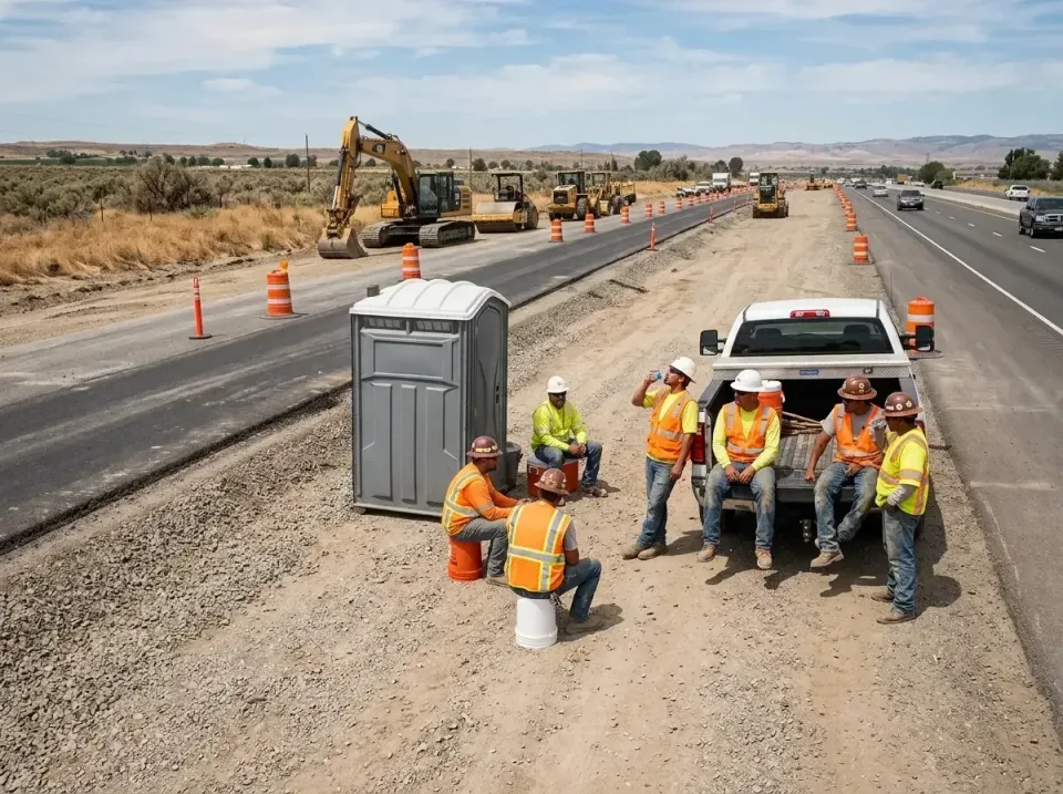 highway-road-construction-crew-007 — frequently asked questions, Porta Potty and Restroom Rentals in Hickman, NE